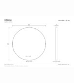 LED огледало "Инферно" - Image 7